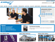 Tablet Screenshot of lideco.se